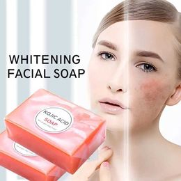 Handmade Soap Soap Whitening Soap Beauty Health Kojic Acid Glutathione Soap Skin Whitening and Moisturizing Essential Oil Soap jabon 240416
