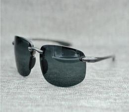 Brand Designer Mcy Jim 407 sunglasses High Quality Polarized Rimless lens men women driving Sunglasses with case7142076