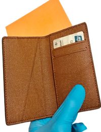 N63143 POCKET Organiser Designer Fashion Mens Wallet Short xury Multiple Compact Mini Organiser Key Coin Card Passport Holder Pochette Cles8117380