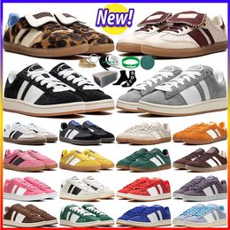 Men Women Designer Casual Shoes Trendy Sneakers Leopard Hair Brown White Black Green Red Crystal Beige Shadow Violet Outdoor Mens Trainers Tennis Jogging Walking