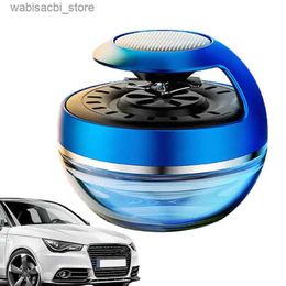 Car Air Freshener Car Fragrance Solar Powered Rotating Car Air Freshener Long Lasting Car Perfume Evenly Spread Birthday Christmas Gift For Men L49