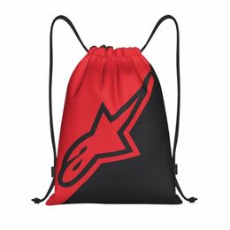 motocross Enduro Cross Drawstring Bags Men Women Portable Sports Gym Sackpack Training Backpacks F1sk#