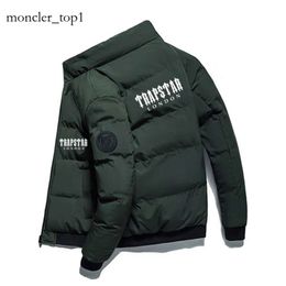 2024 New Trapstar Jacket High Street Mens Jacket Trapstar Winter Puffer Down Jackets Windproof Rainproof Women Coat Overcoat Casual Fashion Design Thick Warm 4829