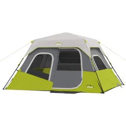 6 Person Instant Cabin TentPortable Large Pop Up TentEasy 60 Second Camp Setup for Family Camping Outdoor 240416 240426