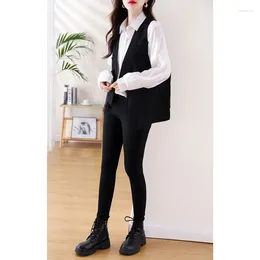 Women's Vests 2024 Spring Autumn Fashion Simplicity Versatile Casual National Wind Buckle Irregular Vintage Loose Vest Coats