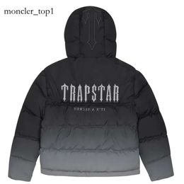 Trapstar Tracksuit 2024 Новая мужская куртка зима теплой модная классика Trapstar London Съемная капюшона.