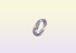 wholesale new Fine Jewellery 925 Silver Rings with Women Wedding & Party Clear Fashion Rings CZ Bow Ring Fit woman ring4893130