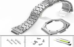 Watch Bands Est Watchband And Bezel For GA2100 Set Modification 100 Metal 316L Stainless Steel With Tools GA21009294975