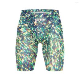 Men's Swimwear 2024 Swimming Trunks Swim Swimsuit Beach Tights Shorts Athletic Training Quick Dry Bathing Suit Surf Pants