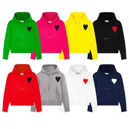 paris mens sweater designer women y2k sweater designer heart classic knitwear sweater mens candy-colored pullover sweater streetwear size S-XL B005