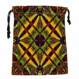 new Arrive Mandala Drawstring Bags Custom Storage Bags Printed gift bags More Size 18*22cm DIY your picture o31a#