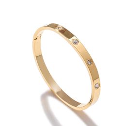 High-end quality design men and woman for bracelet online sale 18K Rose Gold Women Bangles Jewelrywith temperament bracelet
