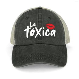 Berets La Toxica - White Font Cowboy Hat Christmas Drop Woman Hats Men's