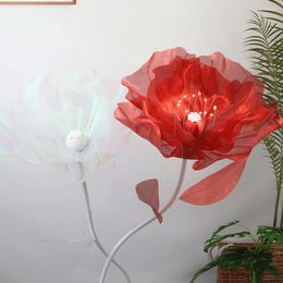 Decorative Flowers Wedding Decoration Handmade Silk Screen Flower Road Guide Stage Background Shopping Mall Window Display Couple Po Props