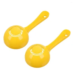 Spoons 2 Pcs Rice Cooker Half Round Spoon Circle Silicone Mould Household Kitchen Tool Plastic Serving