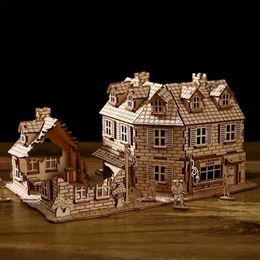 3D Puzzles Building Your Own War Zone 1942 3D Wooden Puzzles Model Kits - Perfect Brainteaser Puzzle Gift For Adults Teens!234pcs Y240415