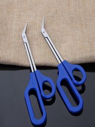 20cm Long Reach Easy Grip Toe Nail Toenail Scissor Trimmer for disabled Cutter Clipper Pedicure Trim tool QW73472736073