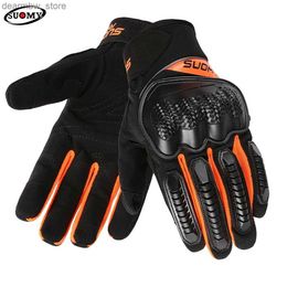 Cycling Gloves Motorcyc Gloves Men Women Summer Breathab Mesh Fabric Outdoor Sports Protective Touch Screen Racing Riding Accessories L48