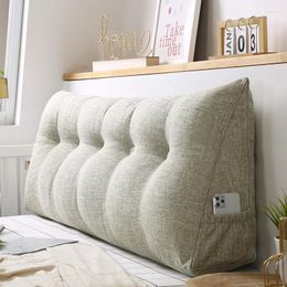 Pillow Bedroom Plush S Sofa Reading Modern Exterior Office Luxury Lumbar Bed Backrest Cojin Silla Decoration