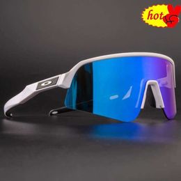 Cycling Outdoor Eyewear Sunglasses Uv400 3 Lenses Sports Riding Glasses Bike Goggles Polarised With Case For Men Women Oo9465 # 9208 14