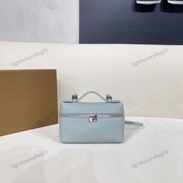 10A Loro LP19 LP27 Bucket Bag Original Brand Sheep High Quality Bales Genuine Leather Handbags Soft Feel Understated Luxury Lifestyle Women Bags 240415