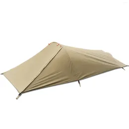 Tents And Shelters Ultralight Outdoor Camping Tent Single Person Water Resistant Aviation Aluminum Support