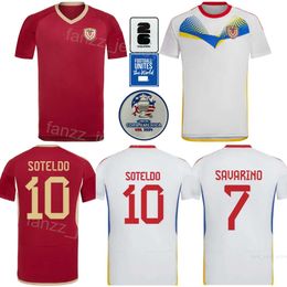 2024-25 National Team Venezuela 3 OSORIO Soccer Jersey Man Copa America RONDON SOTELDO HERRERA SAVARINO MACHIS NAVARRO FERRARESI CASSERES JR Football Shirt Kits