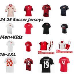 23 24 malta Canada Soccer Jersey national team DAVIES J.DAVID 2023 2024 UGBO LARIN CAVALLINI MILLAR EUSTAQUIO 2024 football shirt home away uniform maillots de futbol