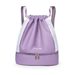 School Bags Fashion Casual Style Women Backpack Soft Nylon Fabric Girls' Travel Sling Shoulder Bag Trend Mochila