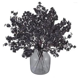 Decorative Flowers Non-withering Artificial Flower Realistic Babysbreath Bouquets For Wedding Po Props Home Decor No