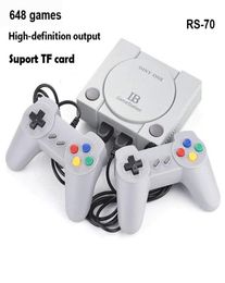 Retro Classic Game Console 648 Arcade Game Console with Joysticks RS70 Mini highdefinition Home TV Game Console NES Sega FC4894048