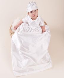 Baby Boys 2 Pieces Christening Outfit White Baptism Christening Suit Newborn Cotton Clothes Set White Check7174962