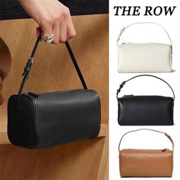 Womens The row clutch tote lunch bag Luxurys handbag and purse fashion shoulder underarm Designers bags mens Brown leather crossbody Hobo travel Zipper vanity bags