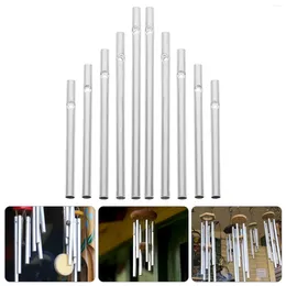 Decorative Figurines 60Pcs Aluminium Wind Chime Tubes Hollow Metal Bell Replacement DIY Chimes Making