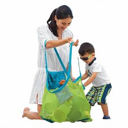 children Sand Away Protable Mesh Bag Kids Bath Toys Storage Bags Swimming Large Beach Bag for Towels Women Cosmetic Makeup Bag f6hY#