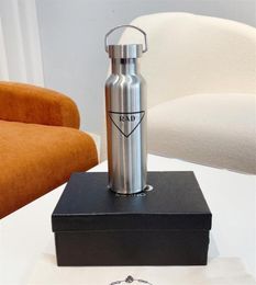 Winter Water Bottles Designer Luxury Vacuum Cup Pra Bottle P Brand Stainless Steel Drinkware With Box Thermos Mug 500ml Water 348F2258915