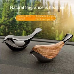 Car Air Freshener Car Aroma Perfume Ornaments Solid Balm Alloy Creative Bird Decoration Fragrance Long-lasting Car Interior Products L49