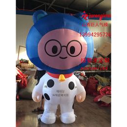 Mascot Costumes Cow Cartoon Air Model Iatable Decorations Advertisement Customization