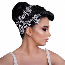 youlapan Bridal Rhineste Hairpin Fi Woman Wedding Hairpiece Handmade Crystal Hair Accories Bride Headwear HP271 I6Mg#
