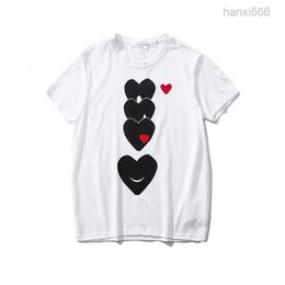 Play t Shirts Women T-shirts Commes Des Garcons Cottons Love Tops Man Casual Tees Luxurys Street Fit Shorts Clothes Plus Size 4004