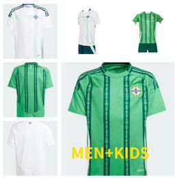 2024 northern Ireland soccer jerseys men set kids kit uniform 2025 DIVAS CHARLES EVANS 24 25 football shirt CHARLES BALLARD BEST BROWN HOME AWAY