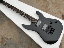 China electric guitar matt black Colour duplex tremolo system 6 strings