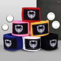 Wrist Support Boxing Bandage Cotton Elastic Sanda Muay Thai Karate Sports Fist Fitness Hand Protector Wrap Handband