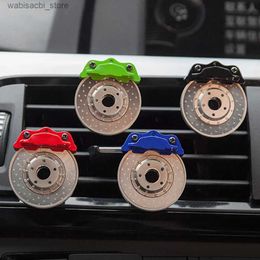 Car Air Freshener Creative Personalized Fashion Brake Discs Calipers Car Air freshener Outlets Aroma Vents Ornaments Accessories L49