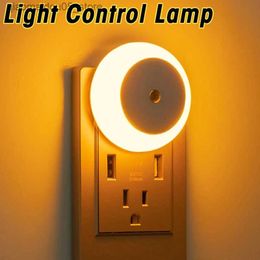 Lamps Shades LED light automatic sensing protection sleep mini night light bedroom baby light Q240416