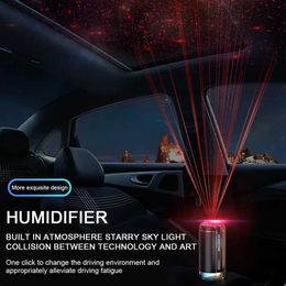 Car Air Freshener 1 Pcs Romantic Car Humidifier Aroma Spray Car Aroma Home Lights Star Aroma Interior Colourful Machine S T3G2 L49