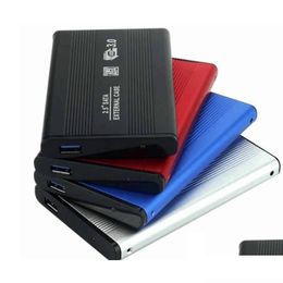 Hdd Enclosures 2.5 Inch Usb 3.0 Case Hard Drive Disk Sata External Storage Enclosure Box With Retail Package Drop Delivery Computers Dhdfo