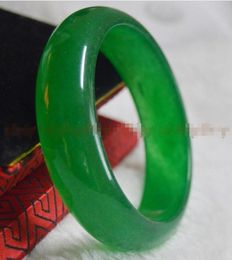 Genuine Natural 62mm Green Jade Bangle Bracelet Real Natural A Green Jade2415334