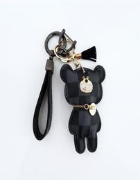 2021 Designer Keychains for girls personalized Cattle Cow Keychain Fashion Men High Quality Car Keyring Holder Women Bull Ox Pendant 194l4345561