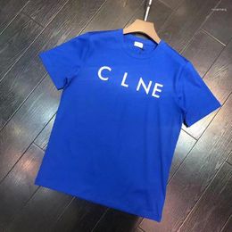 Men's T Shirts Man Womens T-shirts Casual Tees Letters Loose Short-sleeved Couple Short Sleeves High Street Tide Brand Crew Neck Letter